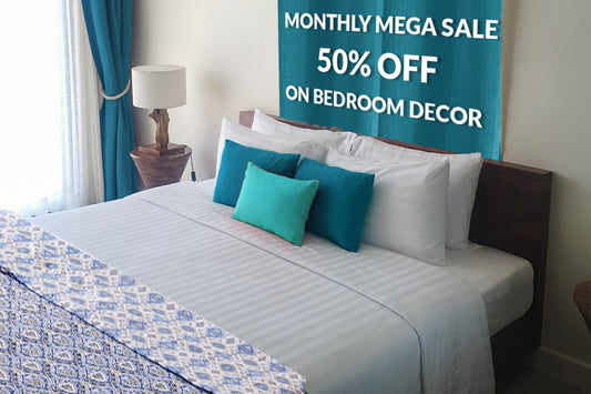 Up to 50% Off on Bedroom Decor Essentials | Homemonde’s Monthly Mega Deals