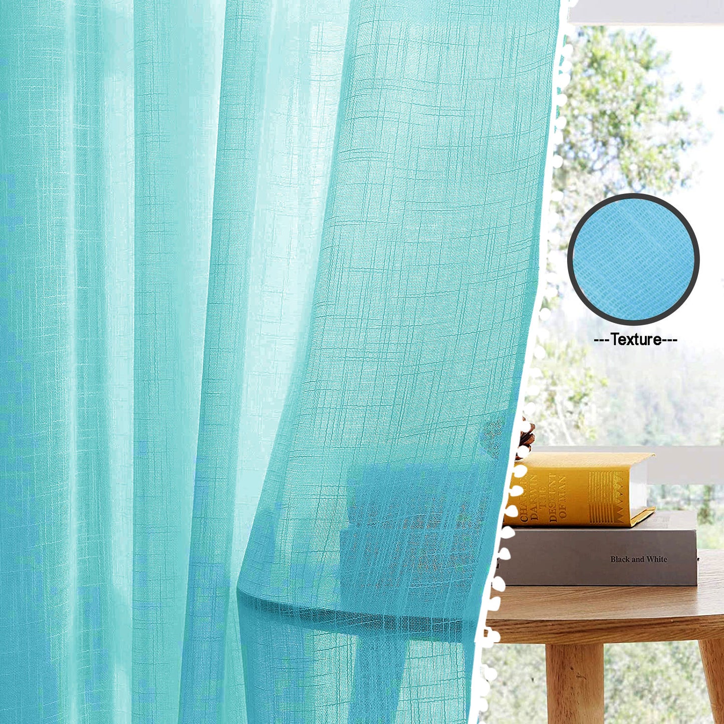 Handpicked Breeze - Rod Pocket Curtain