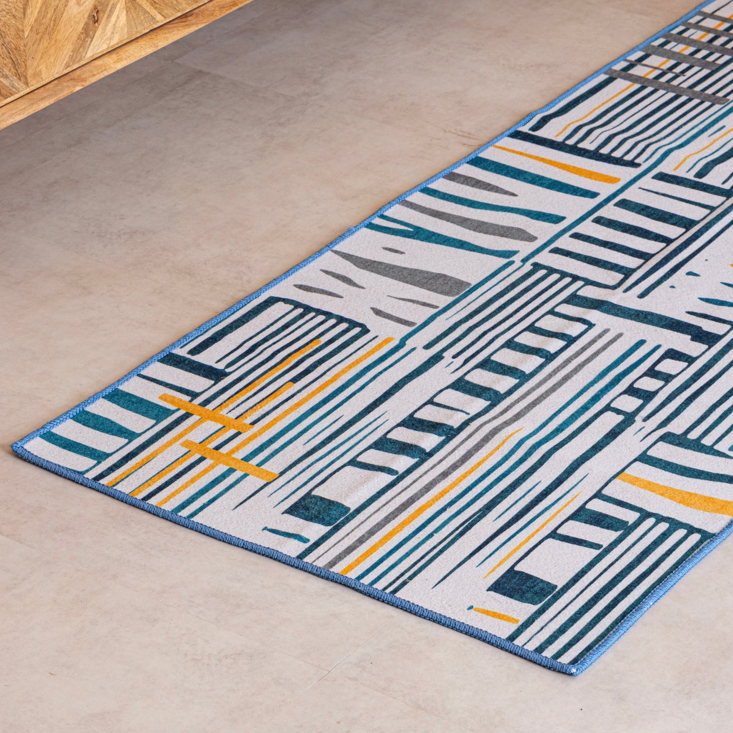 Imprimer Scribble - Felt Runner Rug