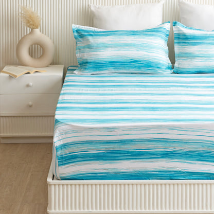 Breton Wave - Fitted Sheet Fitted