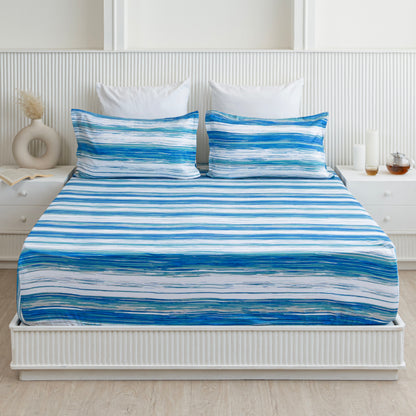 Breton Wave - Fitted Sheet Fitted