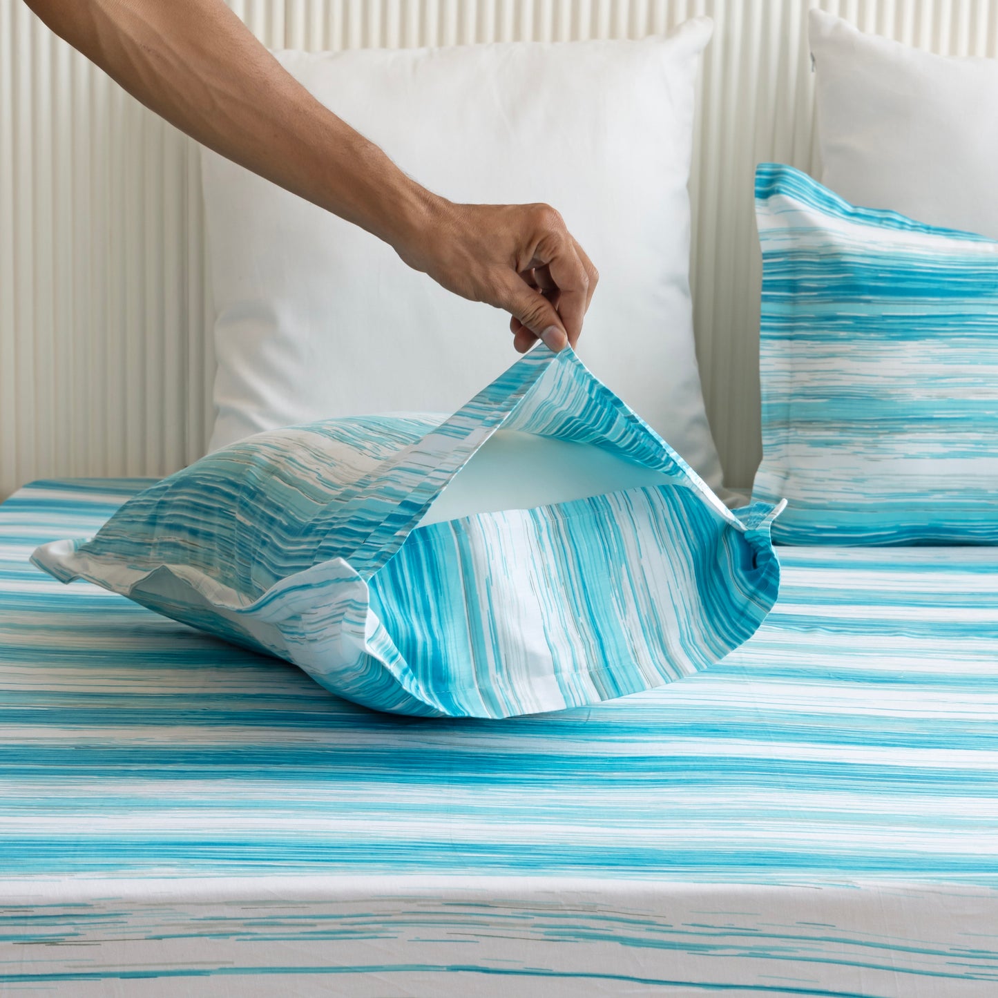 Breton Wave - Fitted Sheet