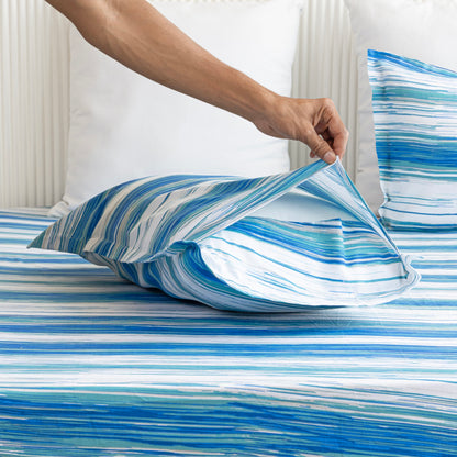 Breton Wave - Fitted Sheet Fitted