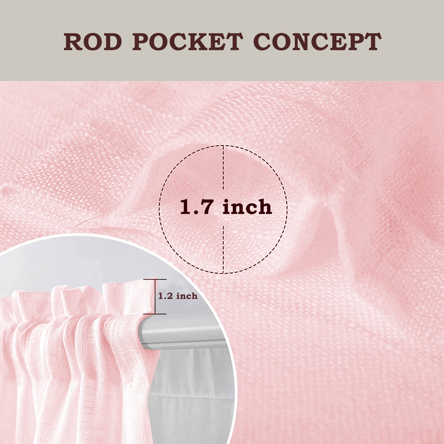 Fort Absolute - Rod Pocket Curtain