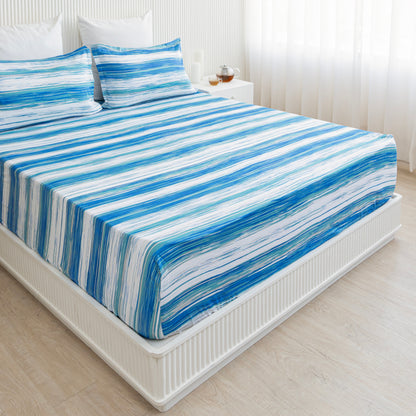 Breton Wave - Fitted Sheet Fitted