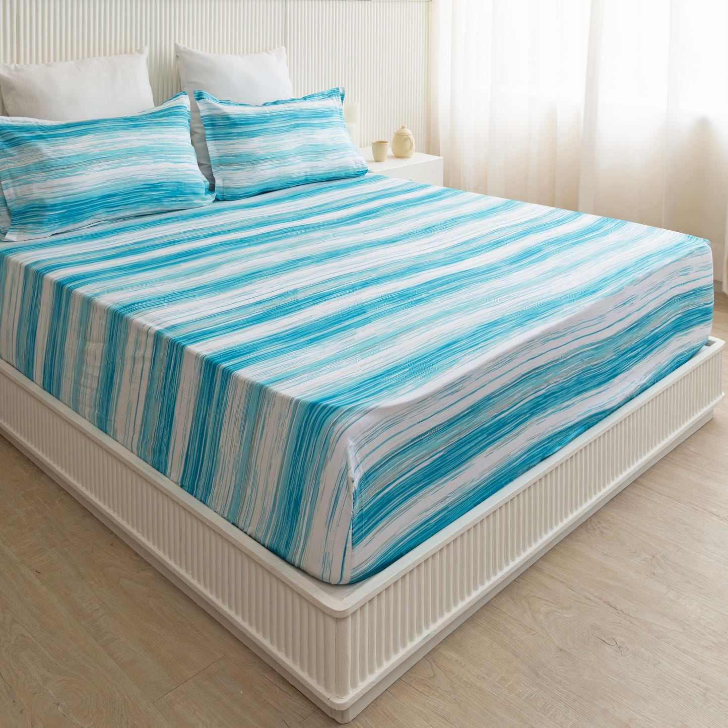 Breton Wave - Fitted Sheet