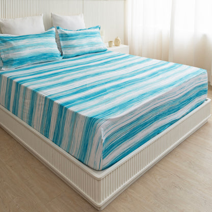 Breton Wave - Fitted Sheet Fitted