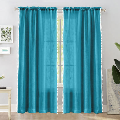 Handpicked Breeze - Rod Pocket Curtain curtain