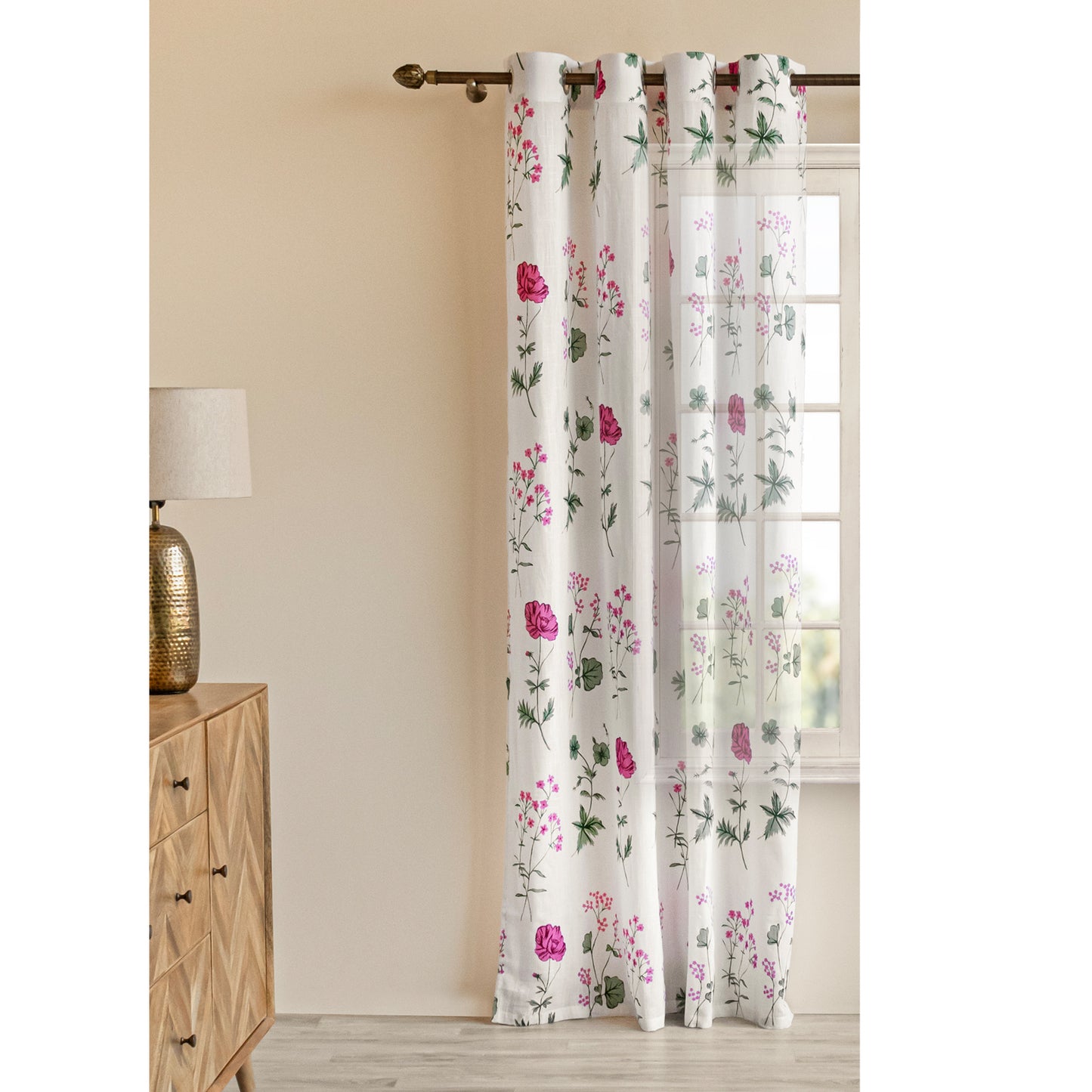 Imprimer Rosachic - Eyelet Curtain