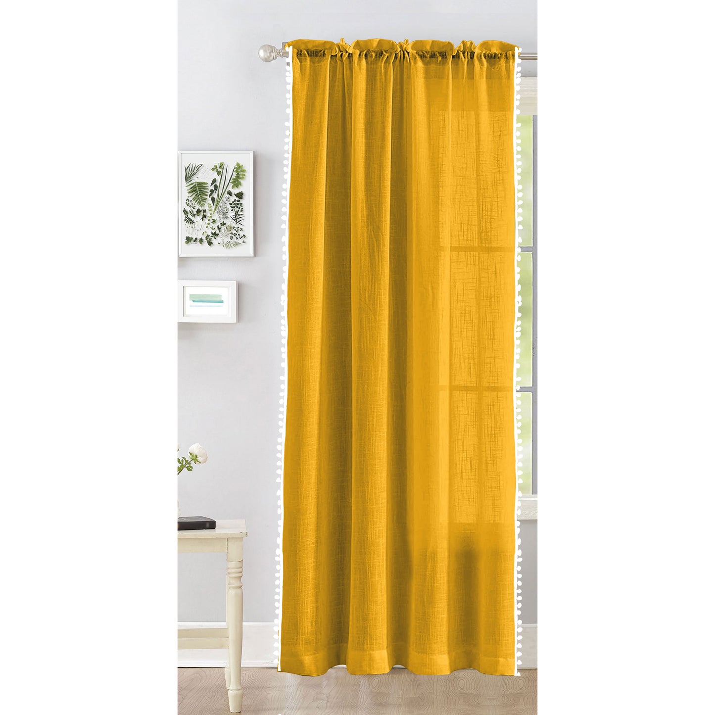 Handpicked Breeze - Rod Pocket Curtain