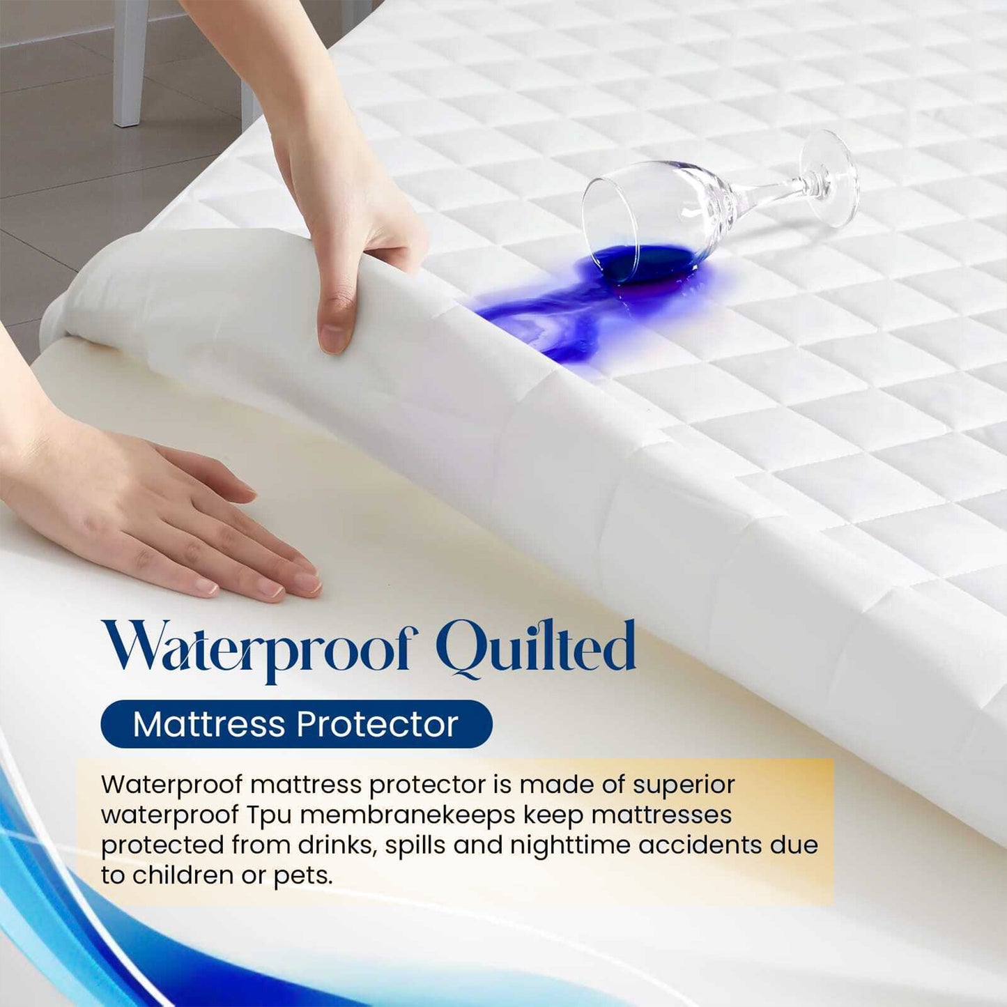 Ombre - Pure Shield Quilted Mattress Protector