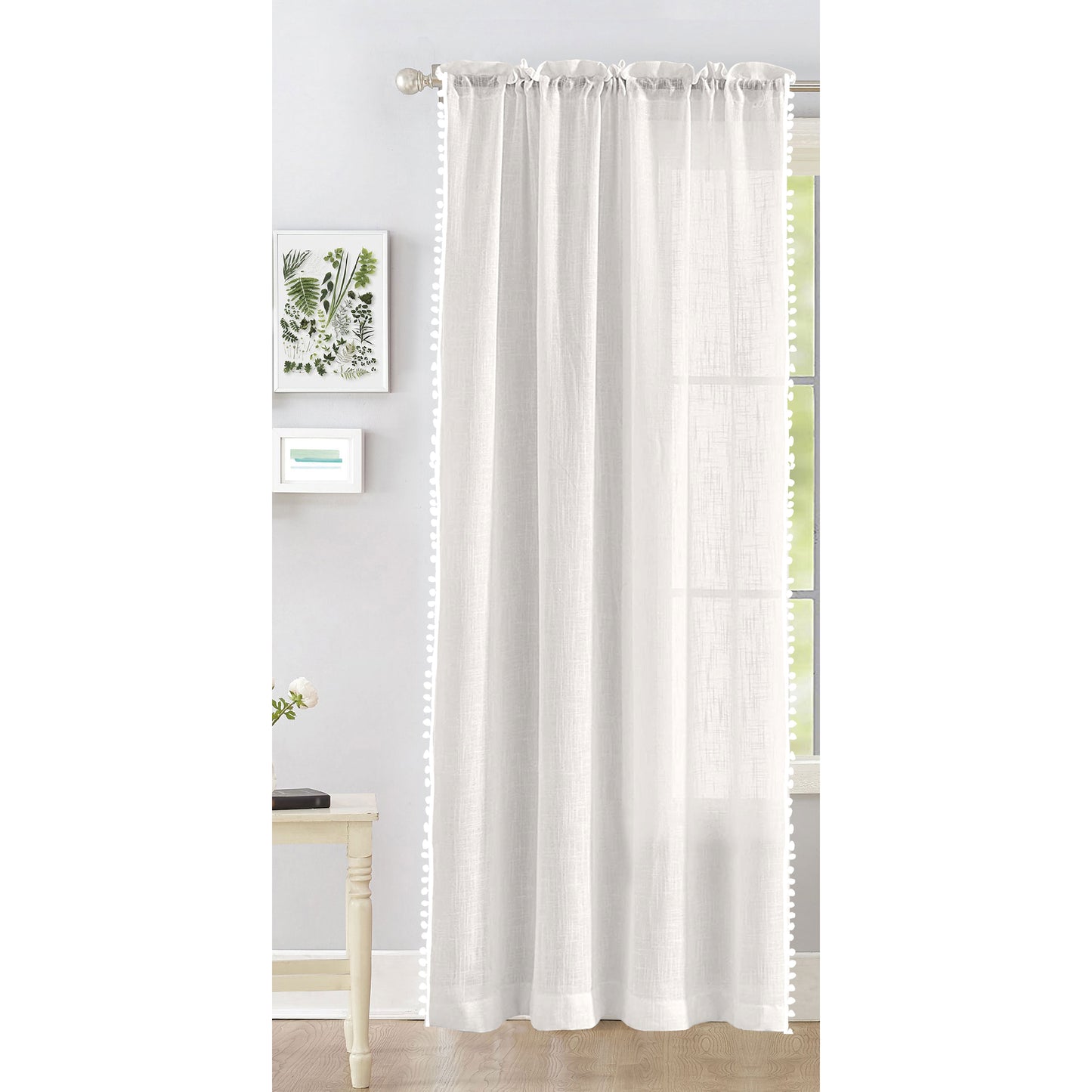 Handpicked Breeze - Rod Pocket Curtain