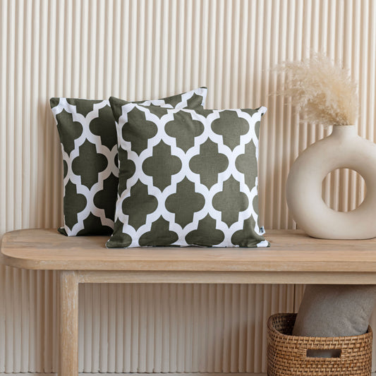 Imprimer Quatrefoil - Cushion Covercushion