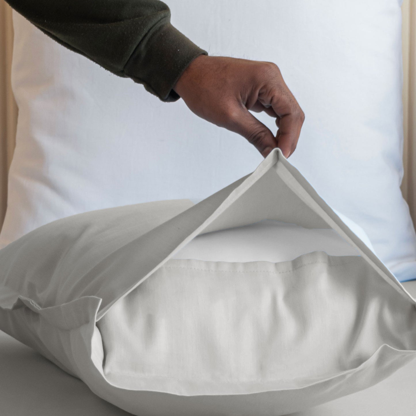 Fort Nightingale - Pillow Cover ( Bedsheet Not Included )