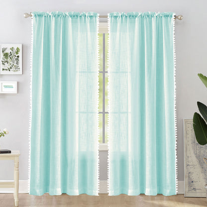 Handpicked Breeze - Rod Pocket Curtain curtain