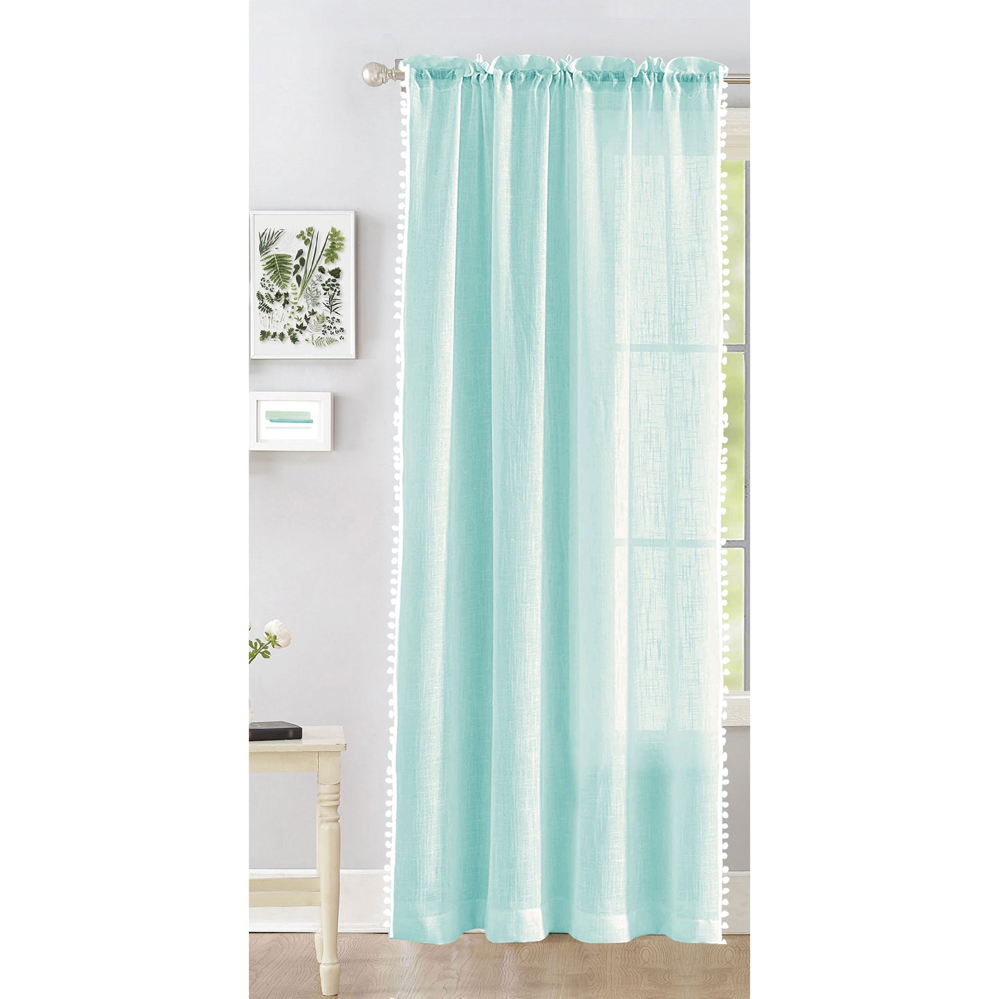 Handpicked Breeze - Rod Pocket Curtain