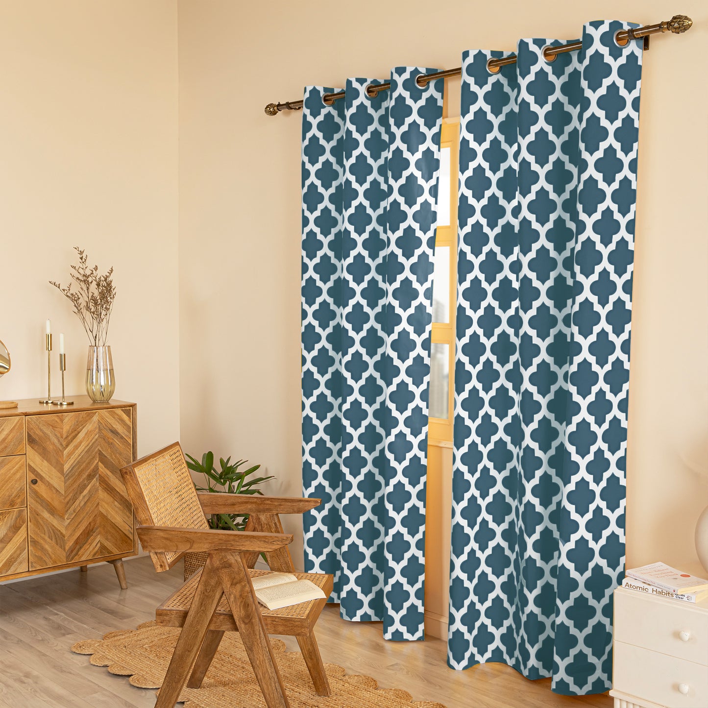 Imprimer Quatrefoil – Curtain