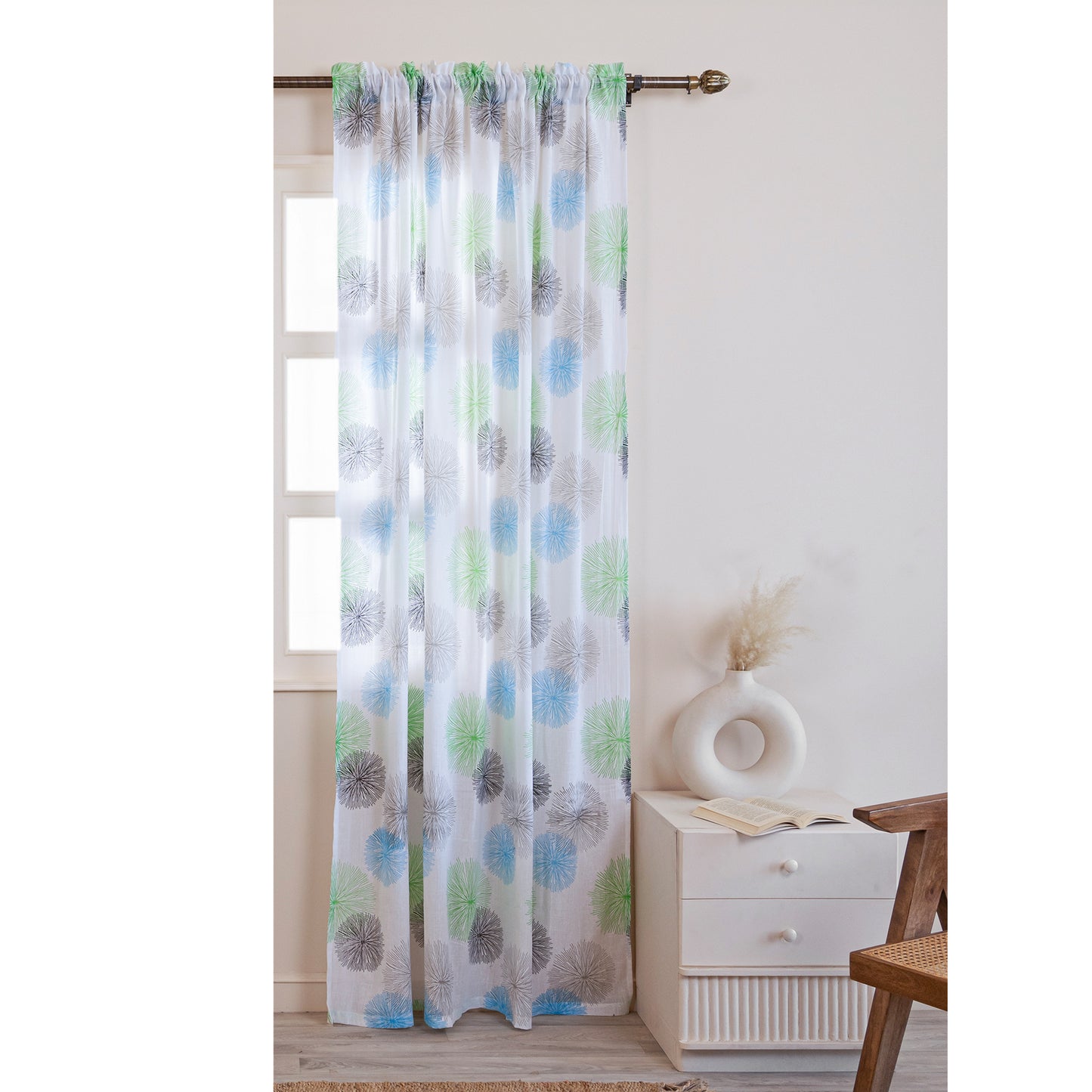 Imprimer Maskros - Rod Pocket Curtains