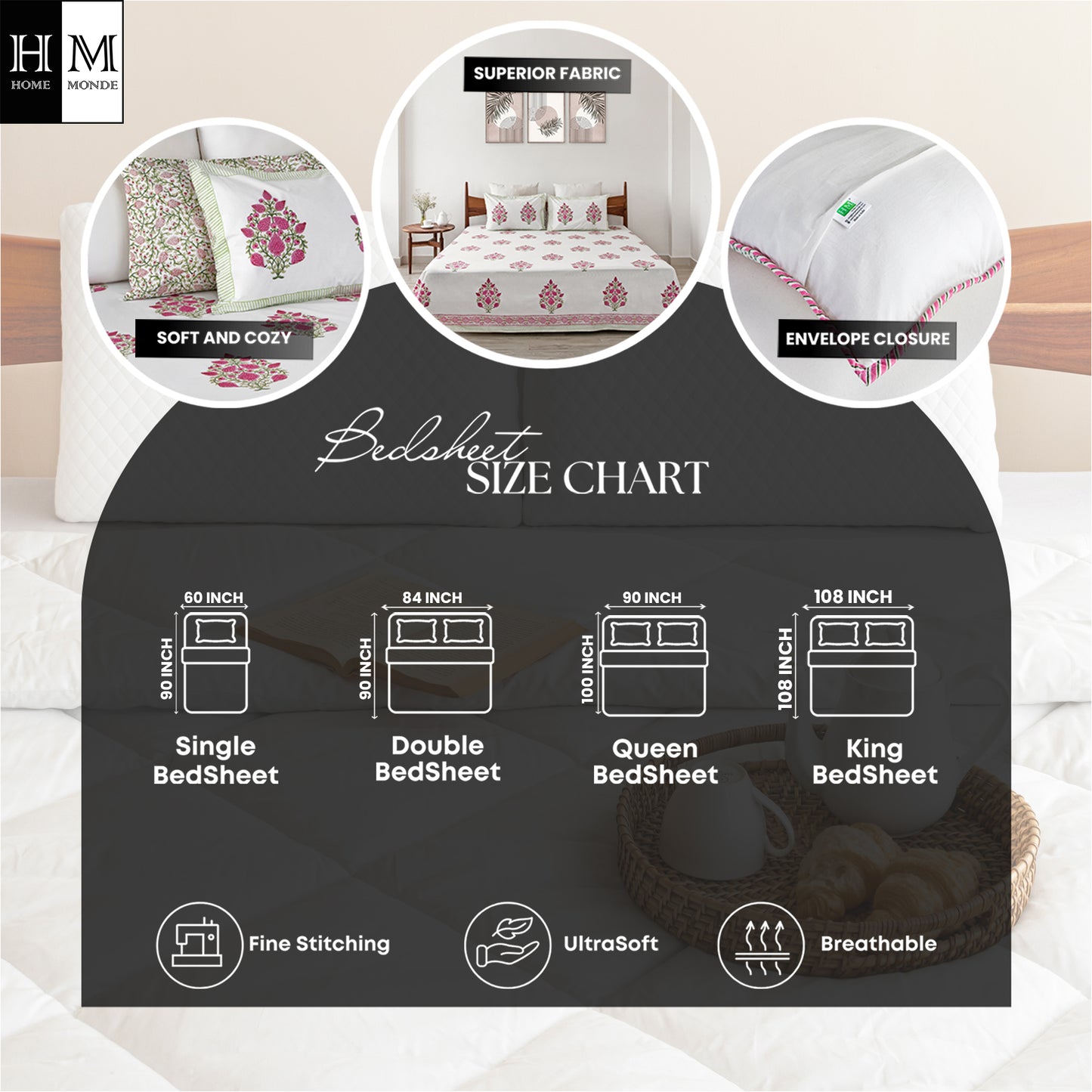 Imprimer Palmira ‚Äì Bedsheet