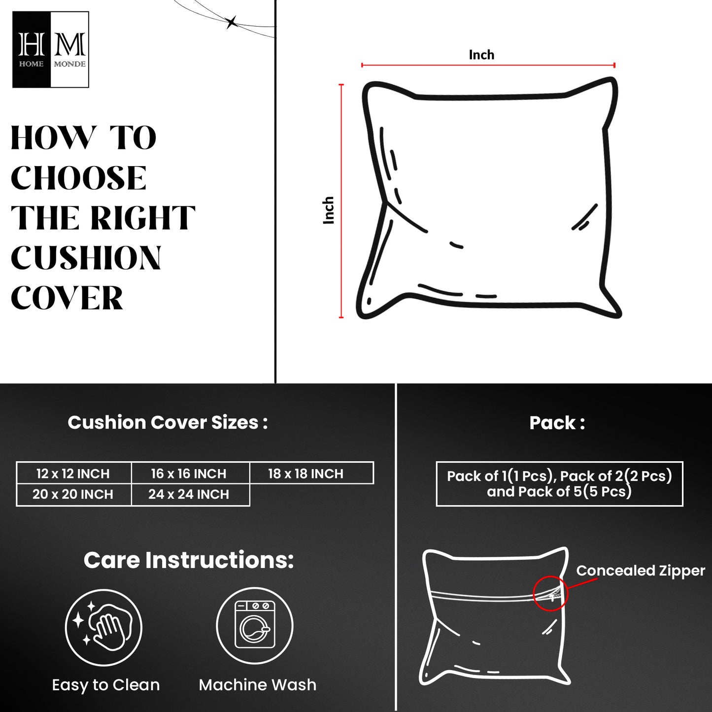 Imprimer 3D Square - Cushion Cover