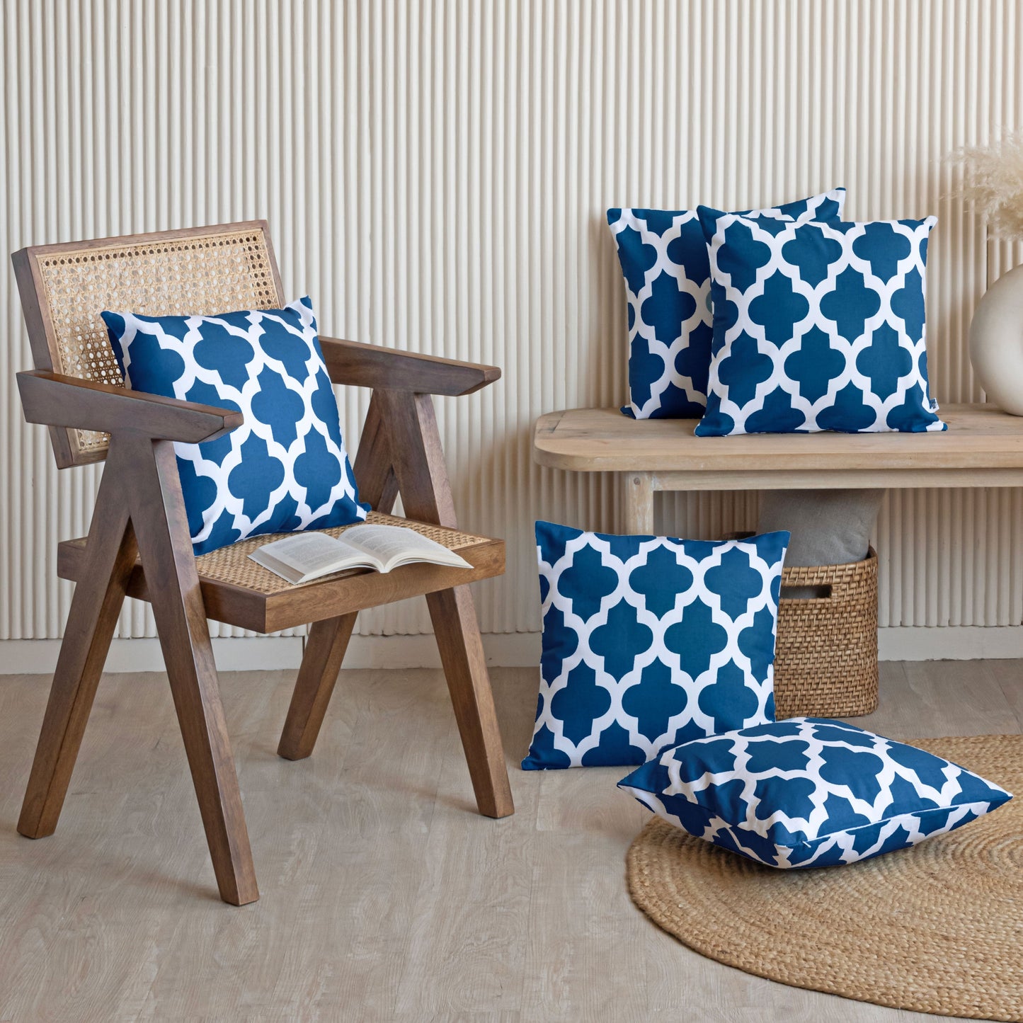 Imprimer Quatrefoil - Cushion Cover