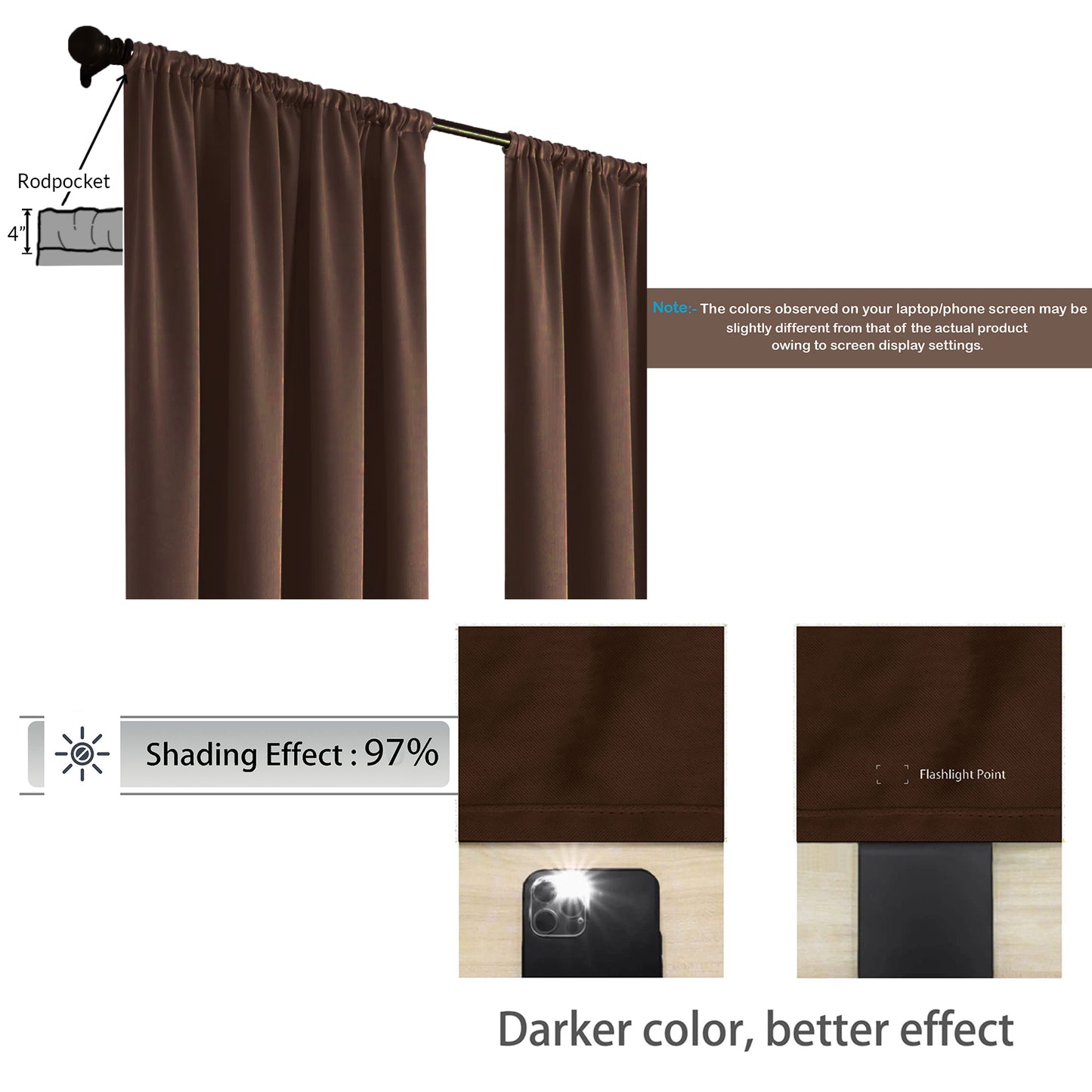 Fort Essential - Rod Pocket Curtain