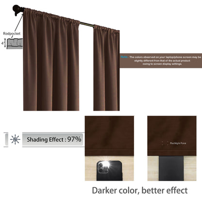 Fort Essential - Rod Pocket Curtain Fort Essential - Rod Pocket Curtain