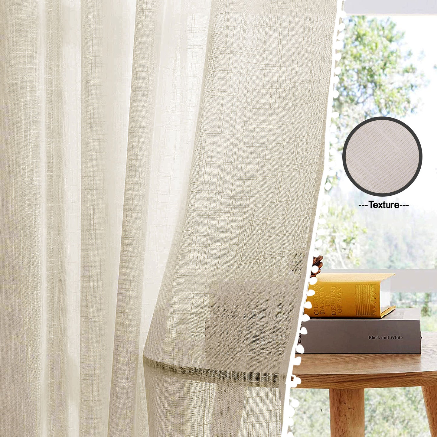 Handpicked Breeze - Rod Pocket Curtain