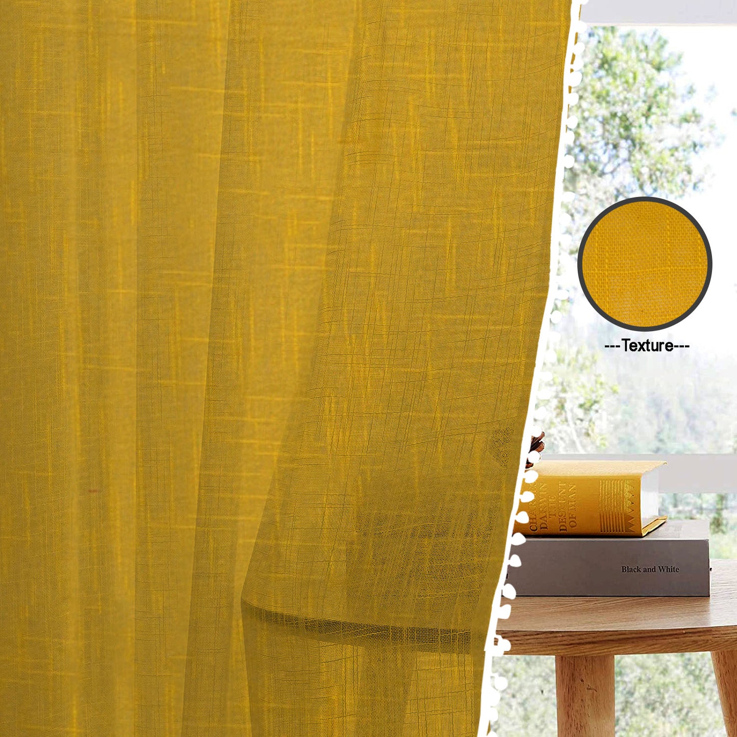 Handpicked Breeze - Rod Pocket Curtain