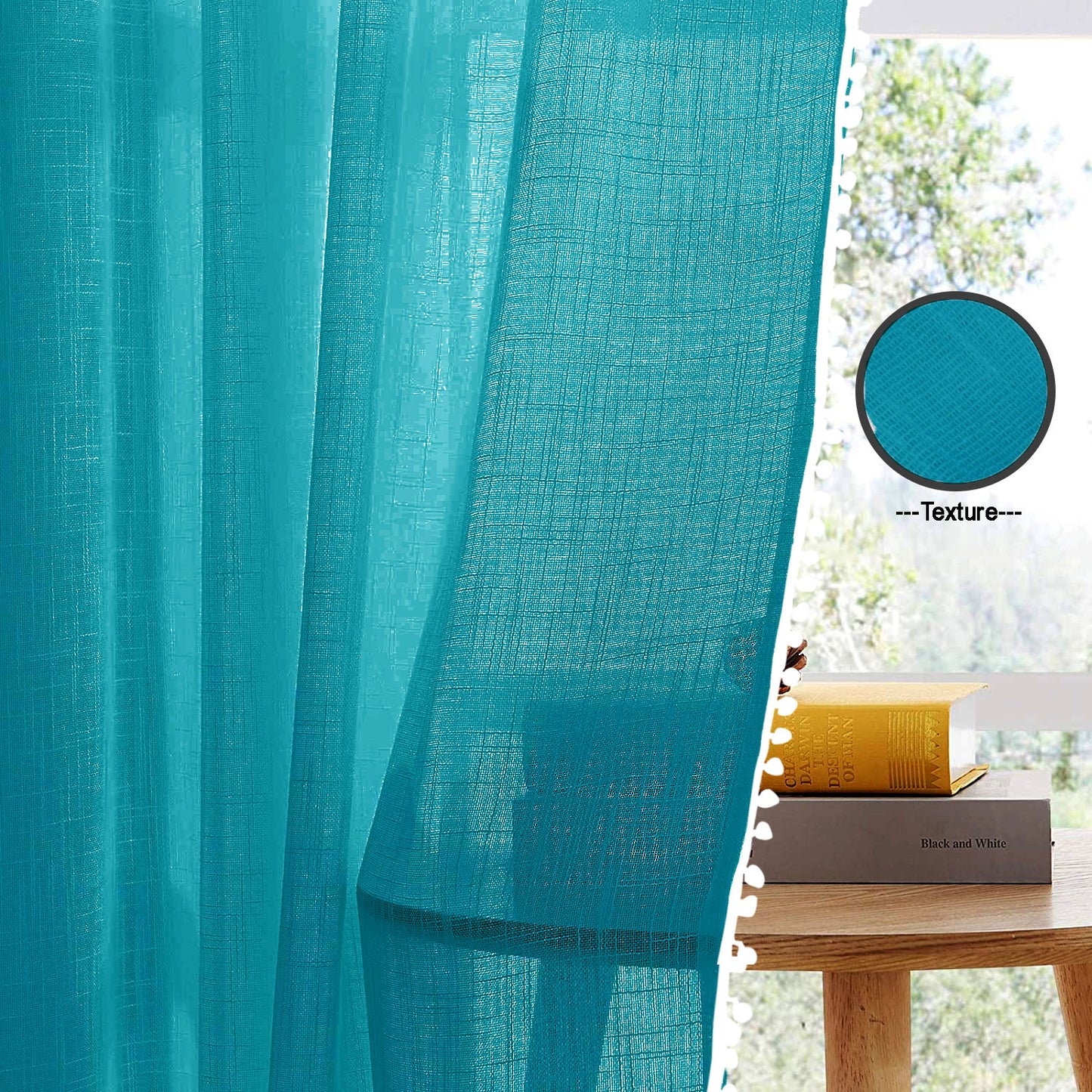 Handpicked Breeze - Rod Pocket Curtain