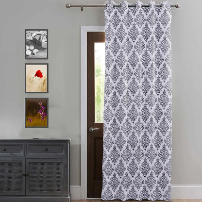Imprimer Ikat - Curtain Grey curtains