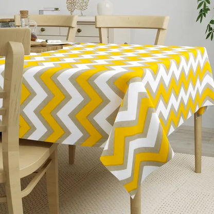 Imprimer Chevron - Table Cover Yellow table cover