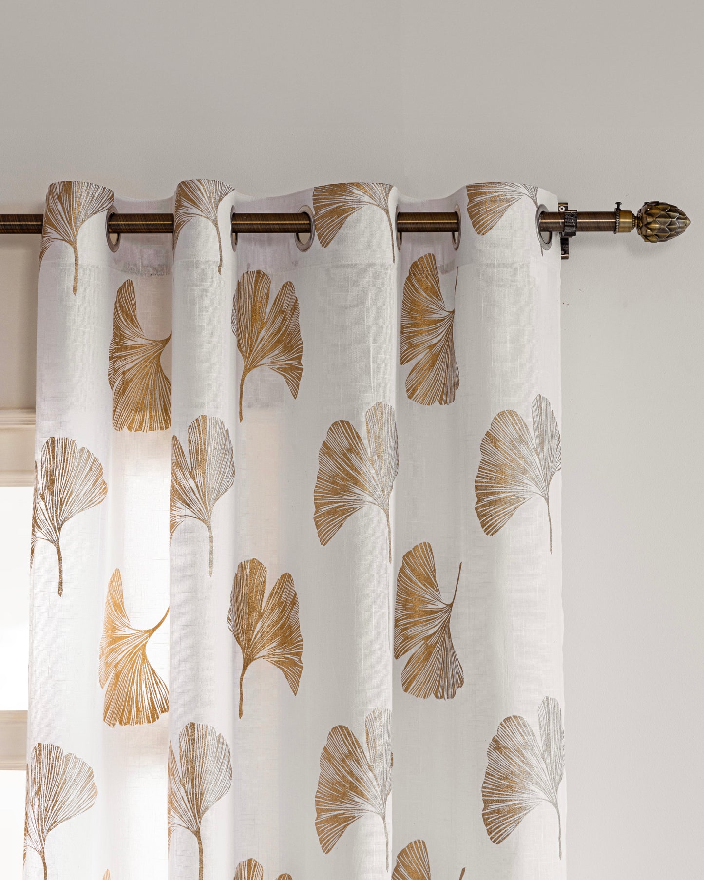 Imprimer Angular Bloom - Eyelet Curtains