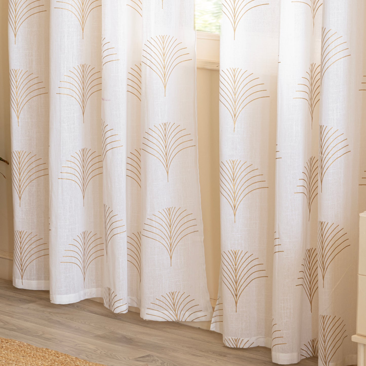 Imprimer Palmetto Plume - Rod Pocket Curtains