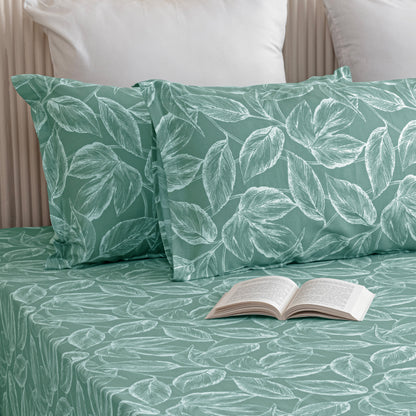 Imprimer Lilac - Bedsheet Aqua Blue bedsheet