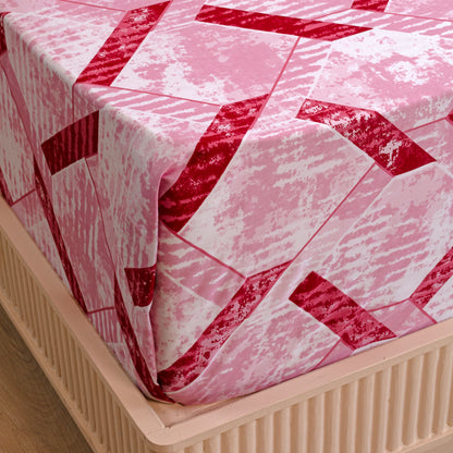Imprimer Skyline ZigZag - Bedsheet Baby Pink bedsheet