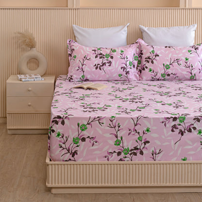 Imprimer floral mist - Bedsheet Lavender Pink bedsheet