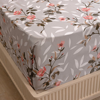 Imprimer floral mist - Bedsheet Gainsboro Grey bedsheet