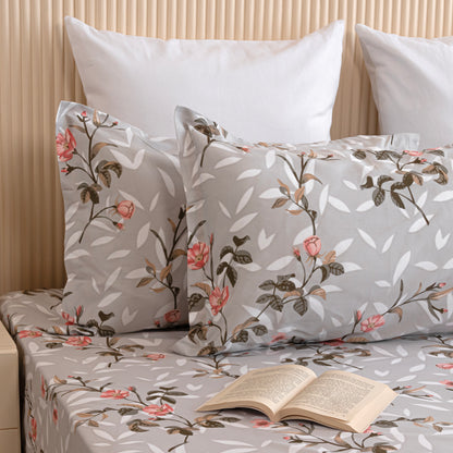 Imprimer floral mist - Bedsheet Gainsboro Grey bedsheet