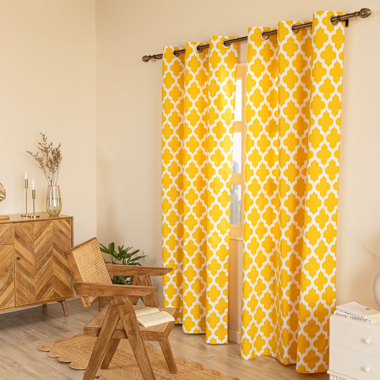 Imprimer Quatrefoil – Curtain