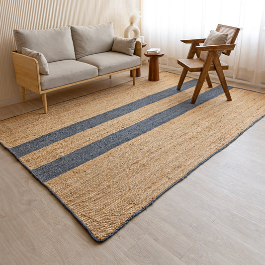 Breton  Linear - Rectangle Jute Rugsjute rug