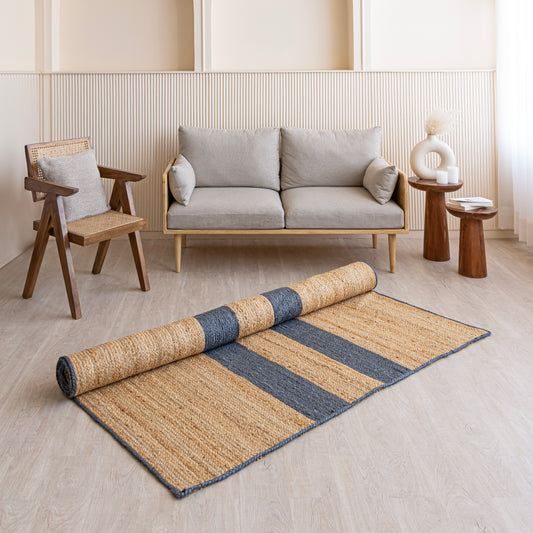 Breton  Linear - Rectangle Jute Rugsjute rug