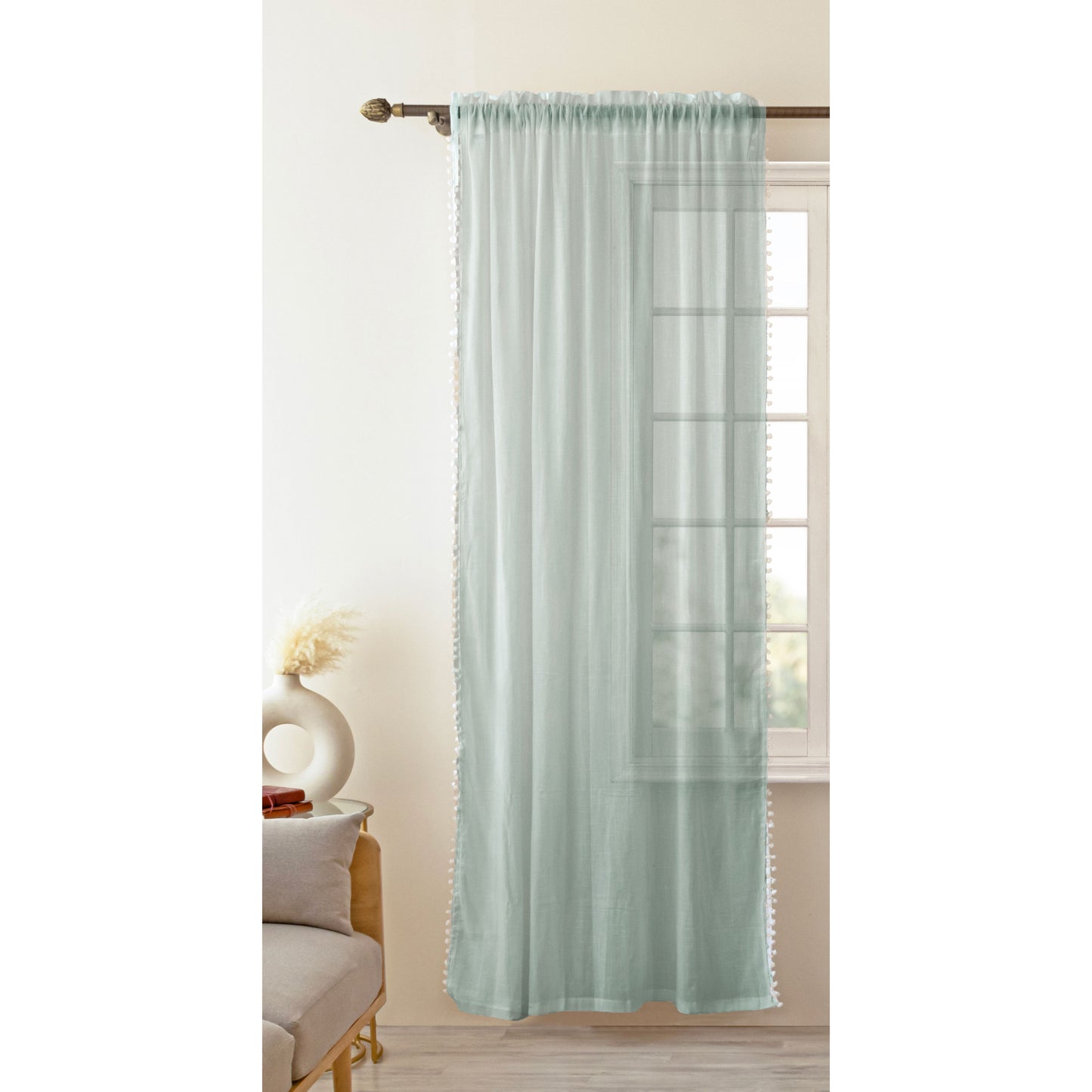 Handpicked Breeze - Rod Pocket Curtain