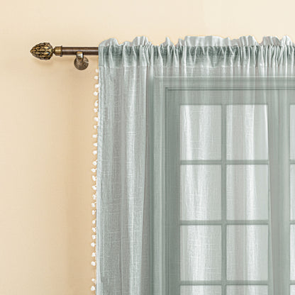 Handpicked Breeze - Rod Pocket Curtain curtain