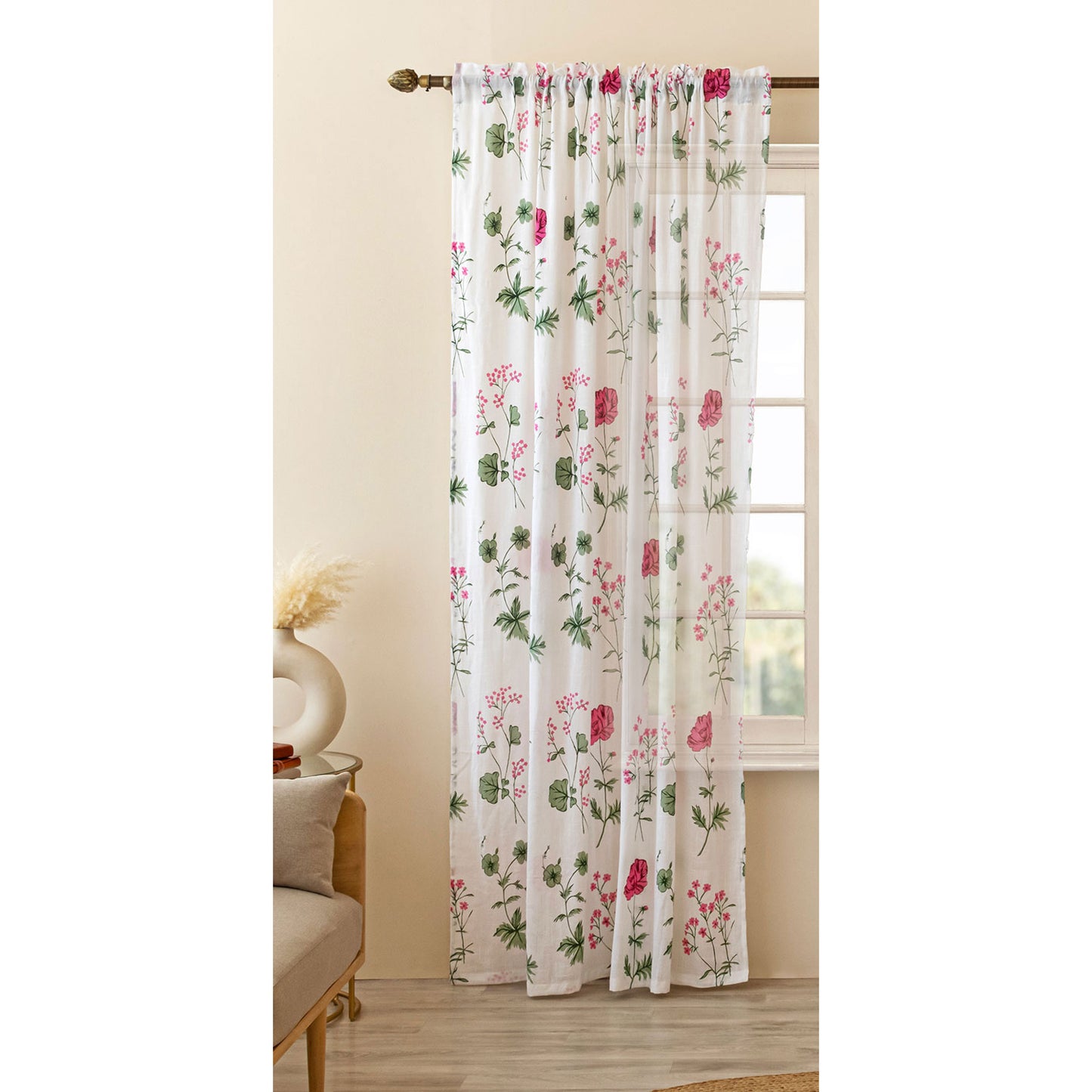 Imprimer Rosachic- Sheer Curtain