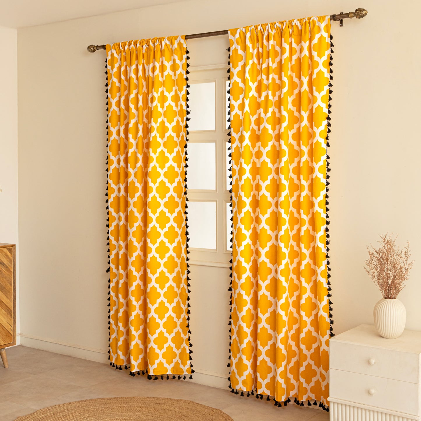 Handpicked Soleil - Rod Pocket Curtain