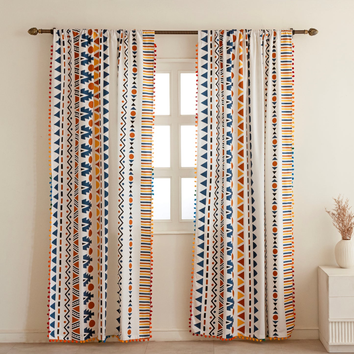 Handpicked Santo - Rod Pocket Curtain