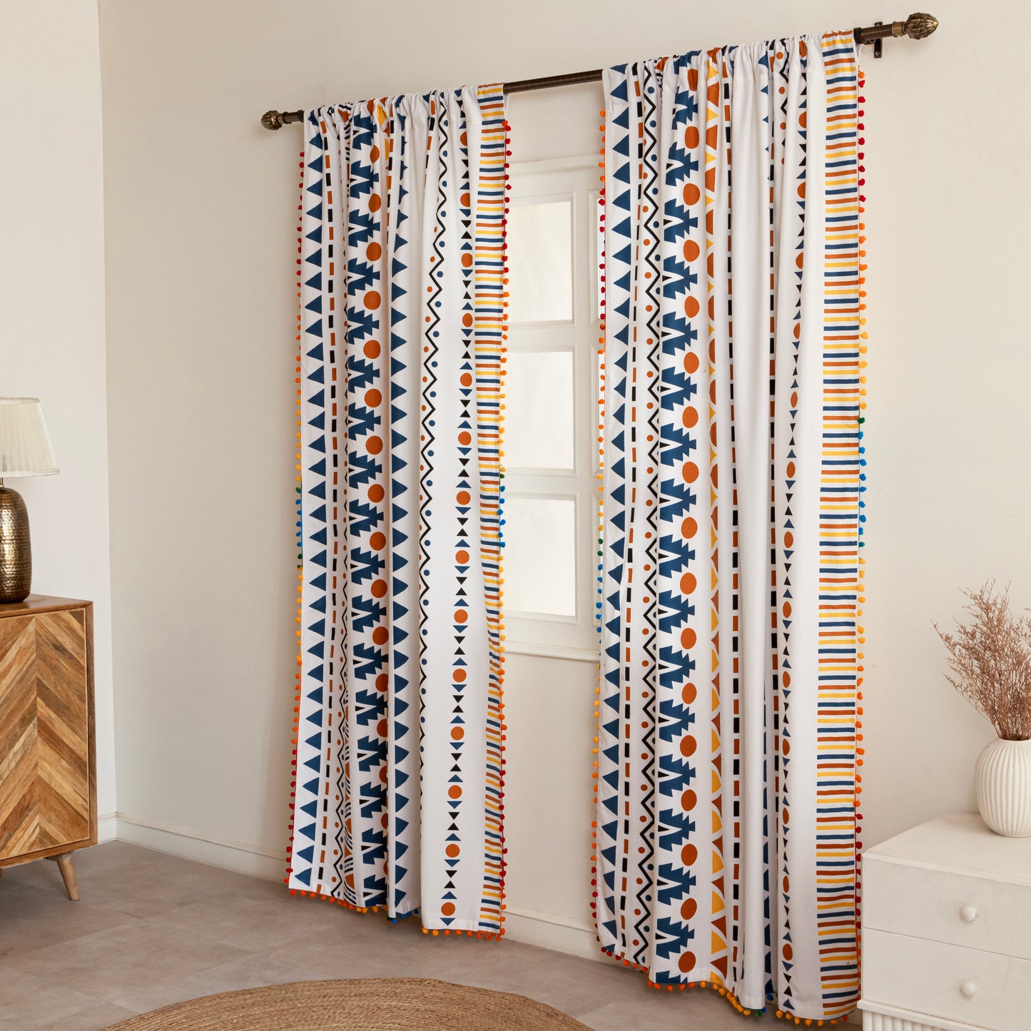 Handpicked Santo - Rod Pocket Curtain