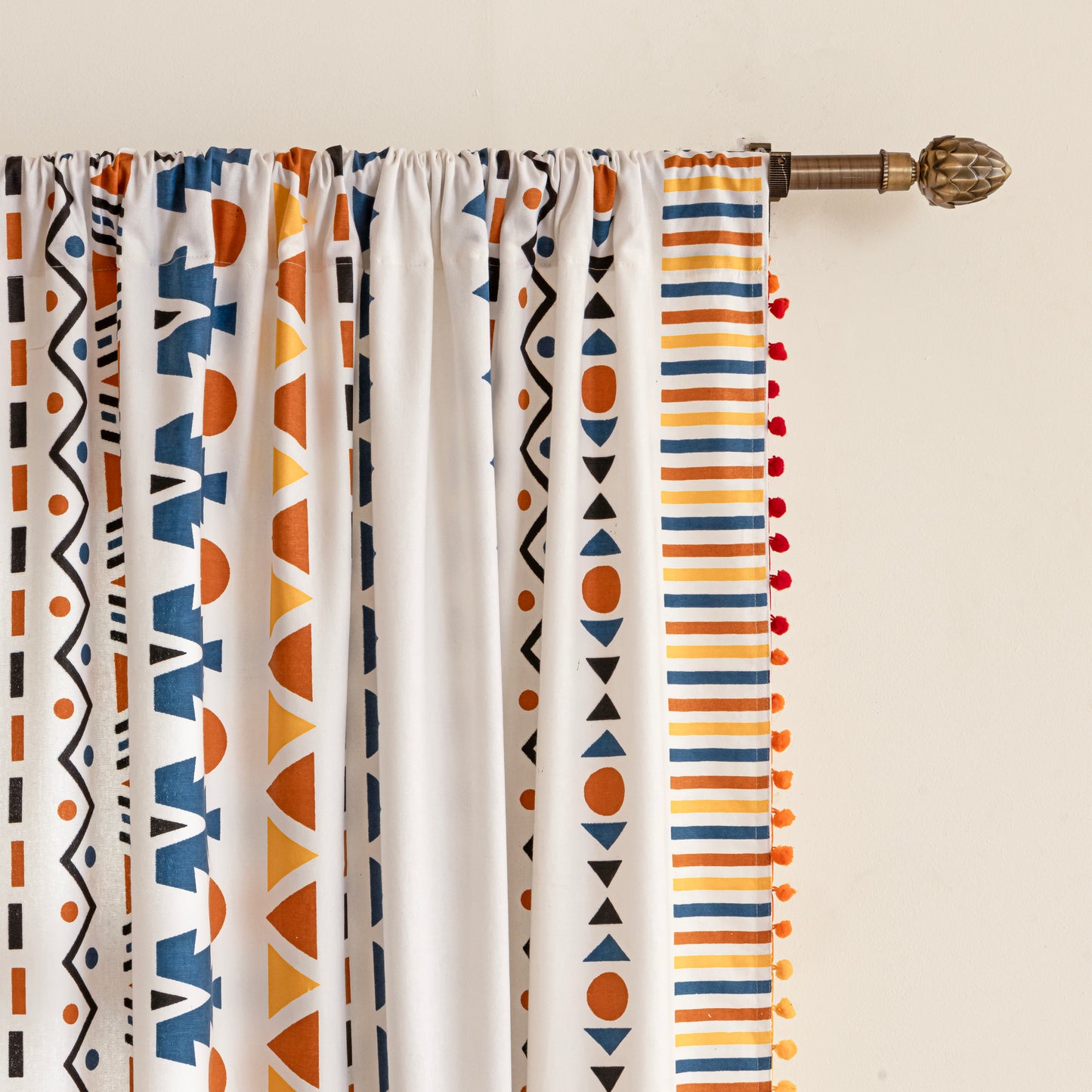 Handpicked Santo - Rod Pocket Curtain