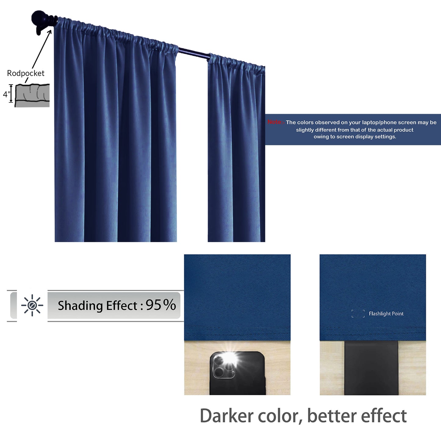 Fort Essential - Rod Pocket Curtain